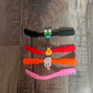 4 Piece Adjustable Face Mask Strap for Kids
